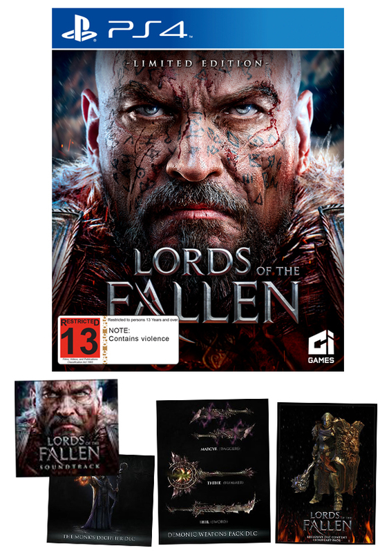 Lords Of The Fallen Limited Edition Ps4 Buy Now At Mighty Ape Nz