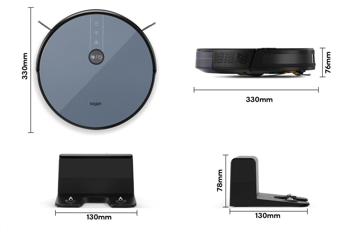 Buy Kogan SmarterHome G50 Robot Vacuum Cleaner and Mop at Mighty Ape NZ