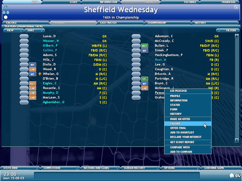 Championship Manager 2006 for PC image