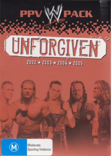 WWE - Unforgiven: PPV Pack (4 Disc Box Set) on DVD image
