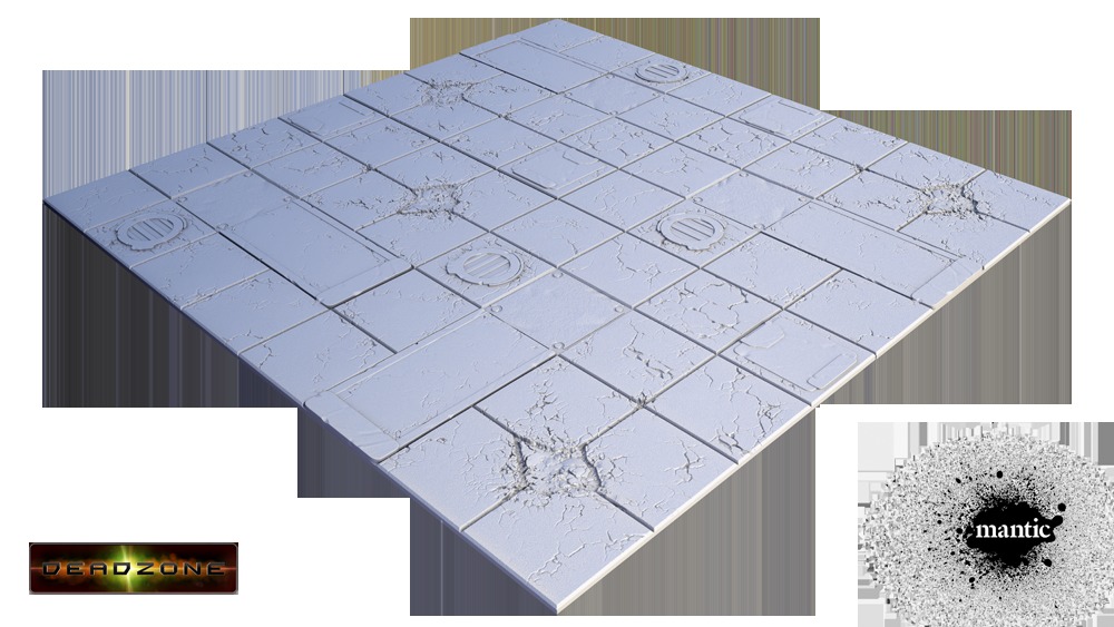 Tablescapes Tiles: Deadzone Display Board