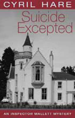 Suicide Excepted by Cyril Hare image