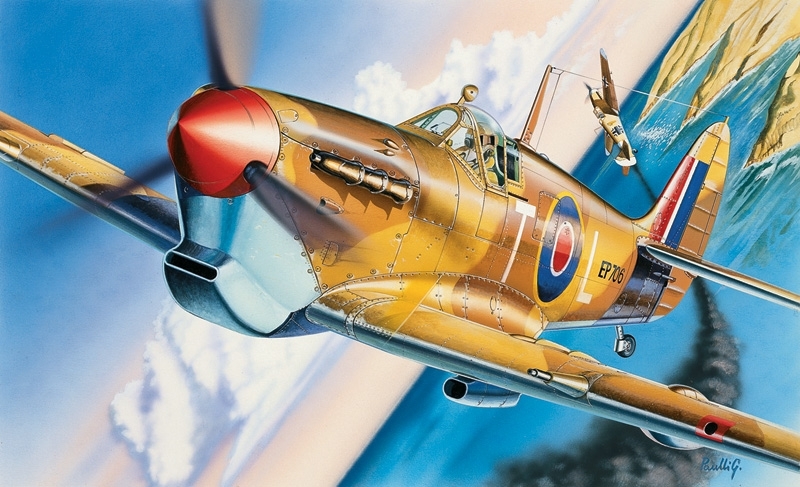 Italeri: 1/72 Spitfire Mk.VB - Model Kit