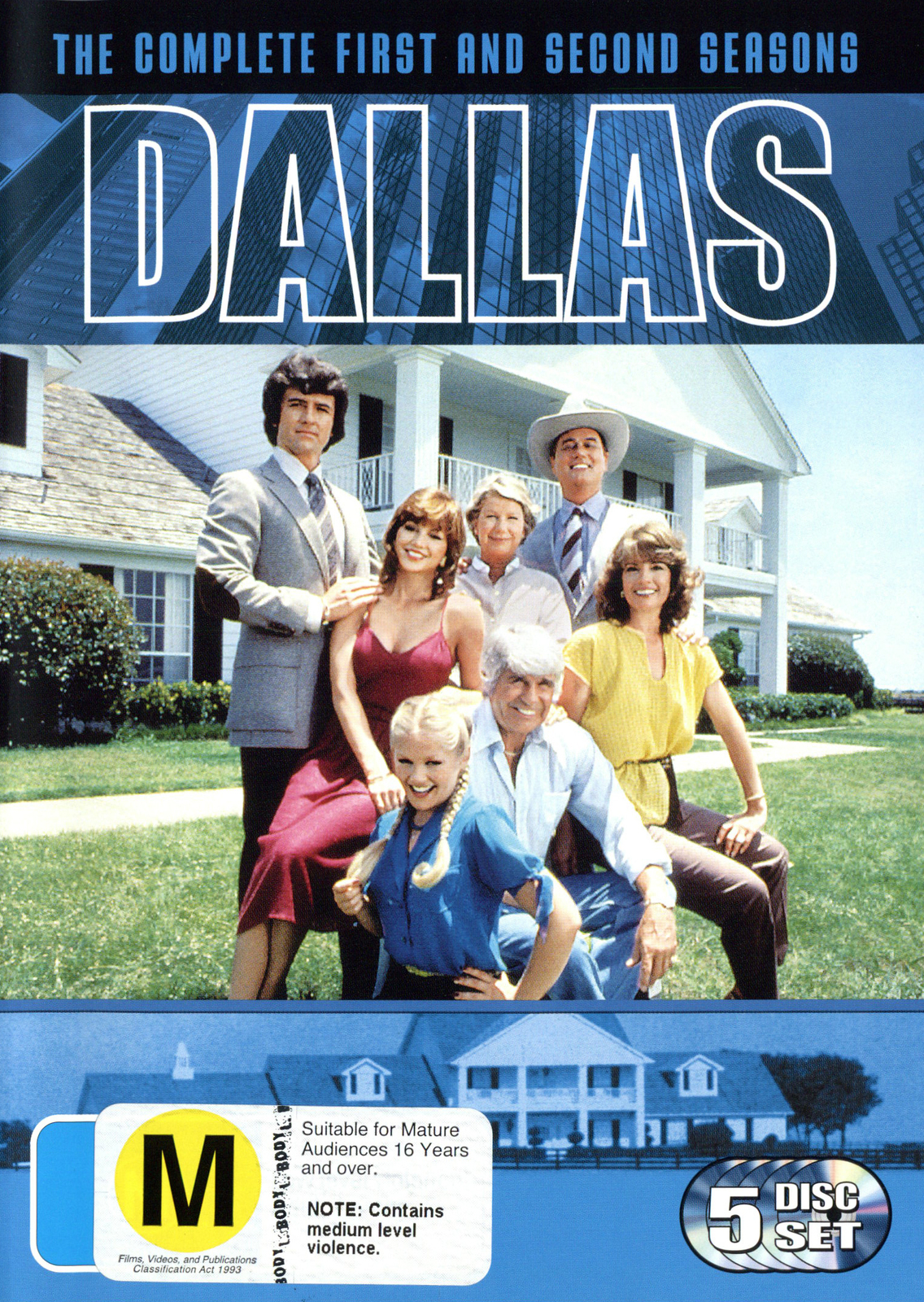 Dallas - The Complete 1st and 2nd Seasons (5 Disc Box Set) on DVD image