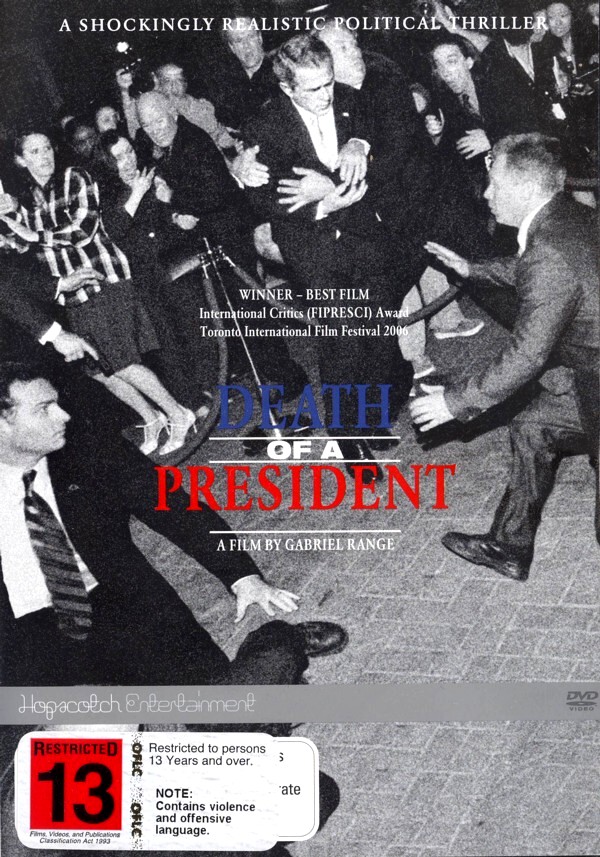 Death of a President on DVD image