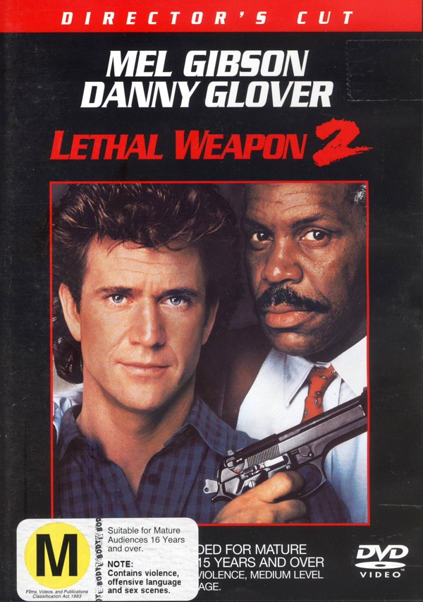 Lethal Weapon 2: Director's Cut on DVD