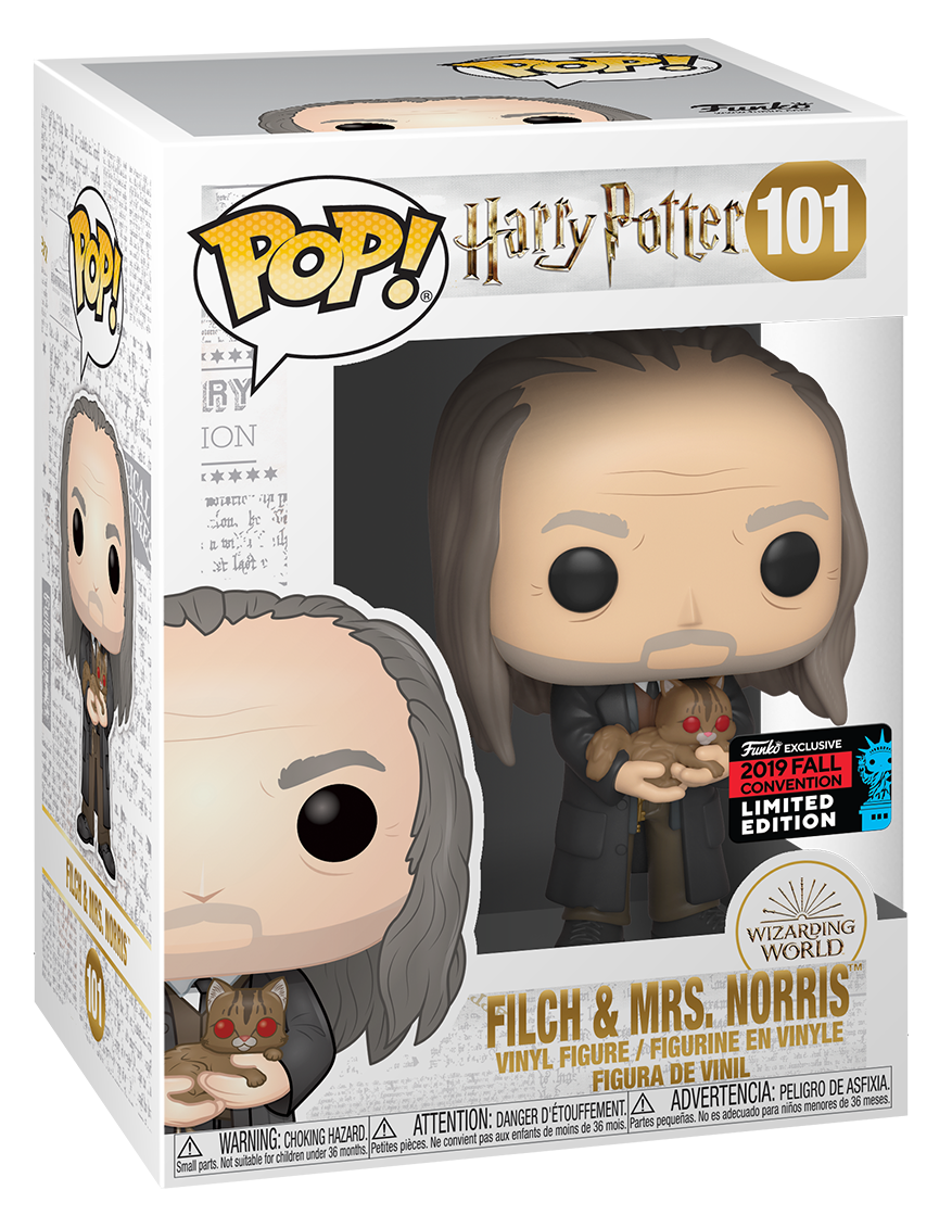 Filch & Mrs Norris (Yule Ball) - Pop! Vinyl Figure image