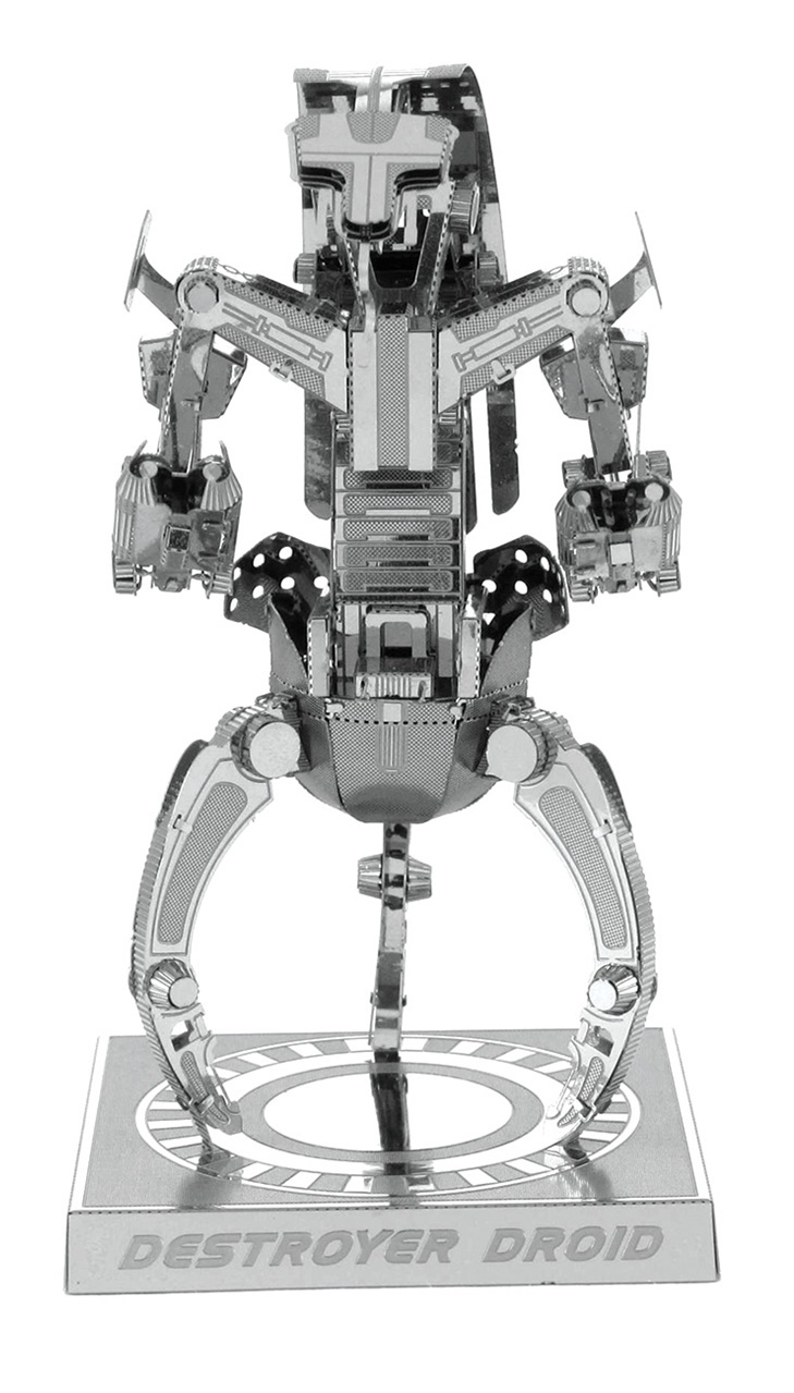 Metal Earth: Star Wars Destroyer Droid - Model Kit image