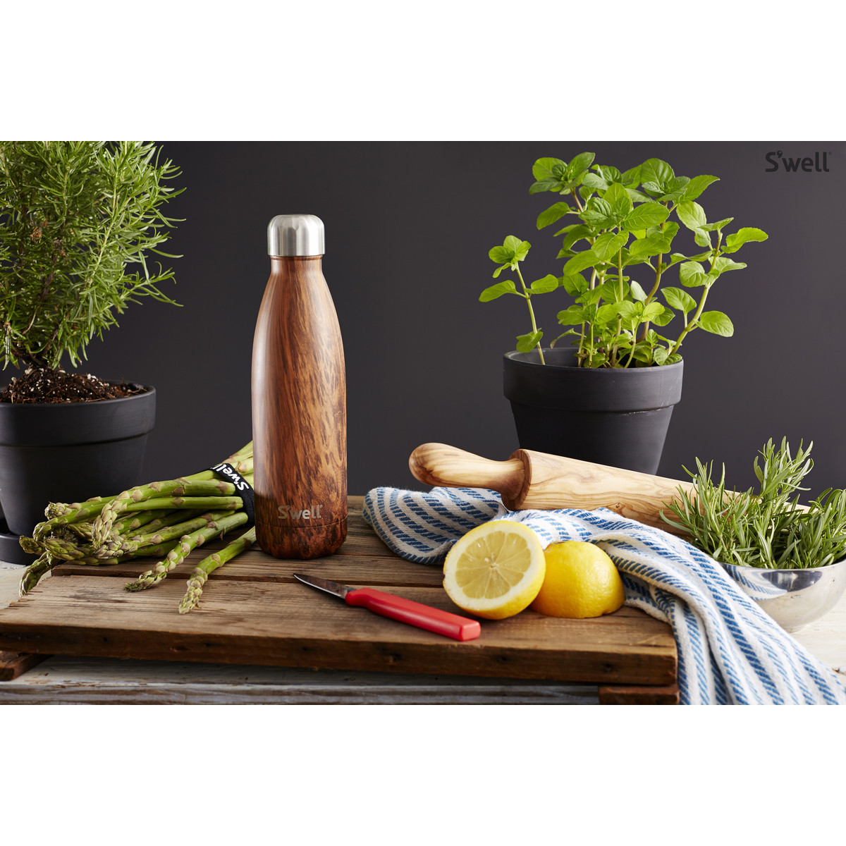 S'well Insulated Bottle - Teakwood (750ml) image