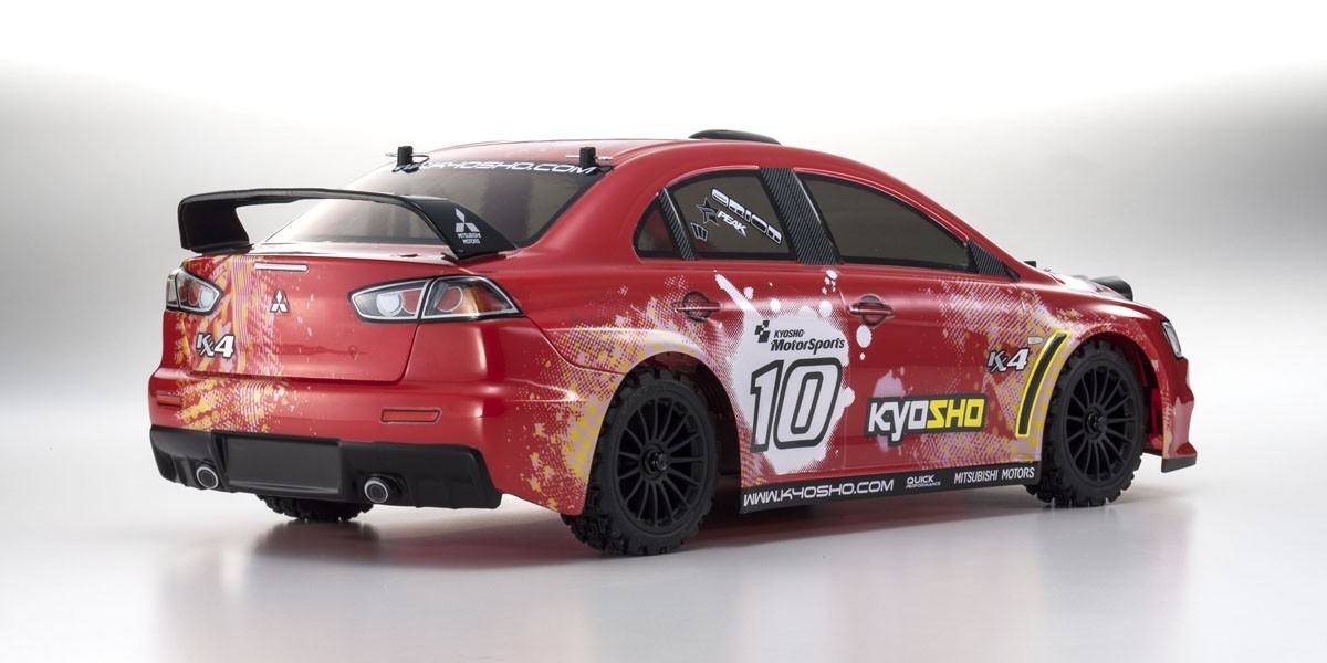 Kyosho 1/10 EP RS 4WD Fazer VE-X Mitsubishi Lancer Evolution X image