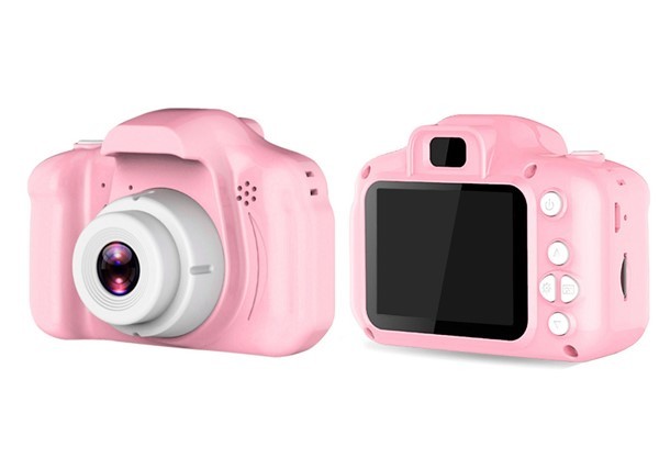 Mini Kid's Digital Video Camera - Pink