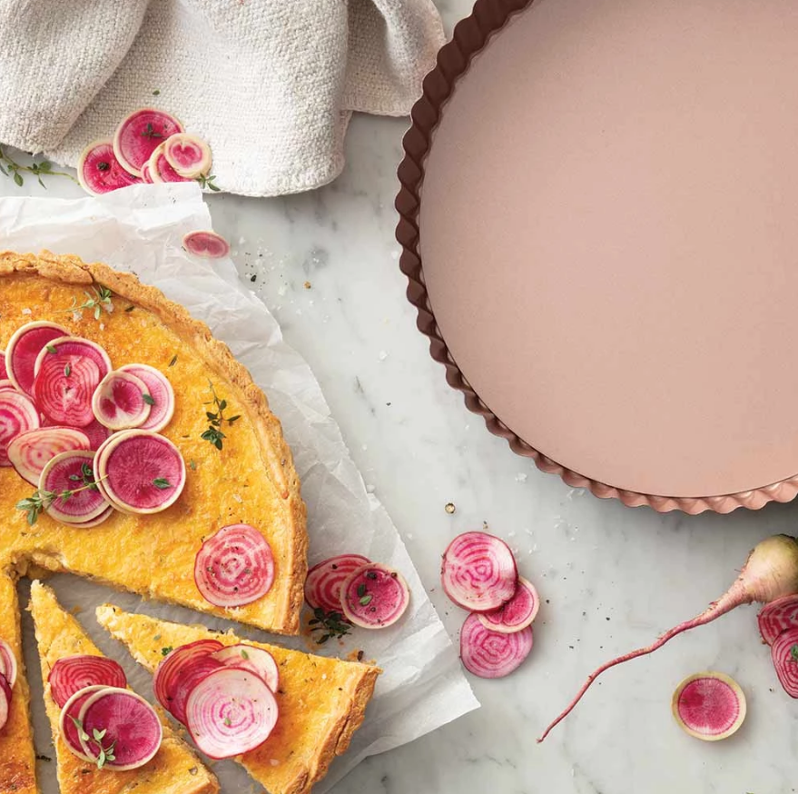 Wiltshire: Rose Gold Quiche & Tart Pan image