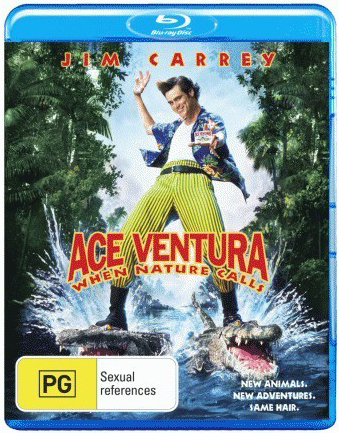 Ace Ventura: When Nature Calls on Blu-ray