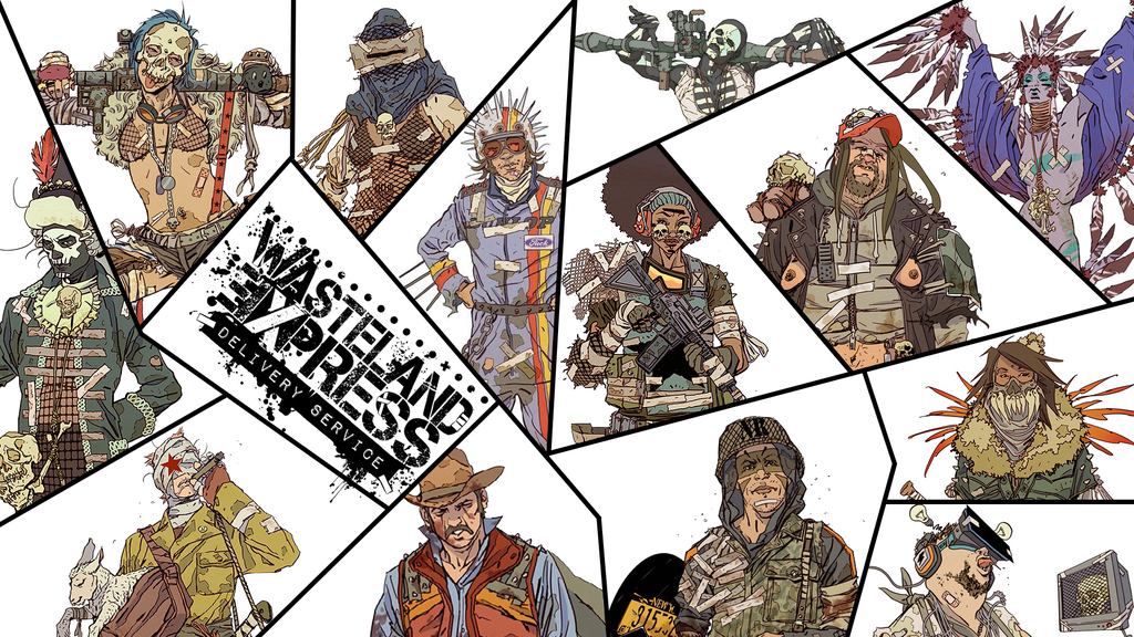 Wasteland Express Delivery Service - Board Game image
