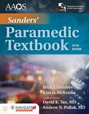 Sanders' Paramedic Textbook Includes Navigate 2 Essentials Access by Mick J Sanders image