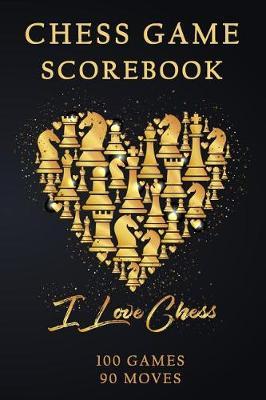 Chess Games Scorebook by Paper Kate Publishing image