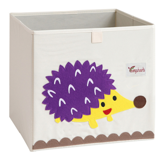 Foldable Animal Toy Box Hedgehog at Mighty Ape NZ