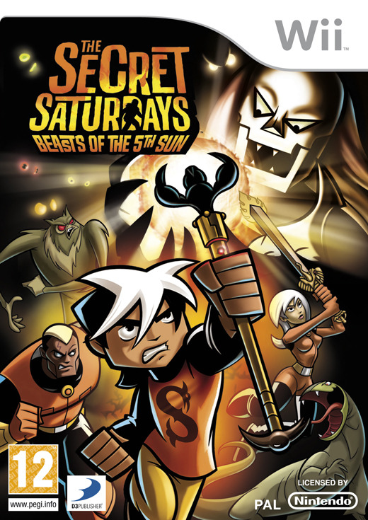 The Secret Saturdays: Beasts of the 5th Sun for Nintendo Wii image