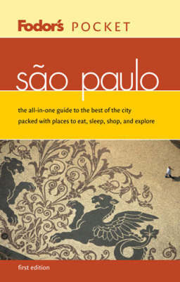 Pocket Sao Paulo on Paperback by Fodor's