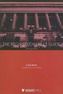 The Regis Study Skills Guide by Frank Walsh image