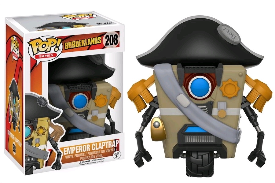 Borderlands - Emperor Claptrap Pop! Vinyl Figure