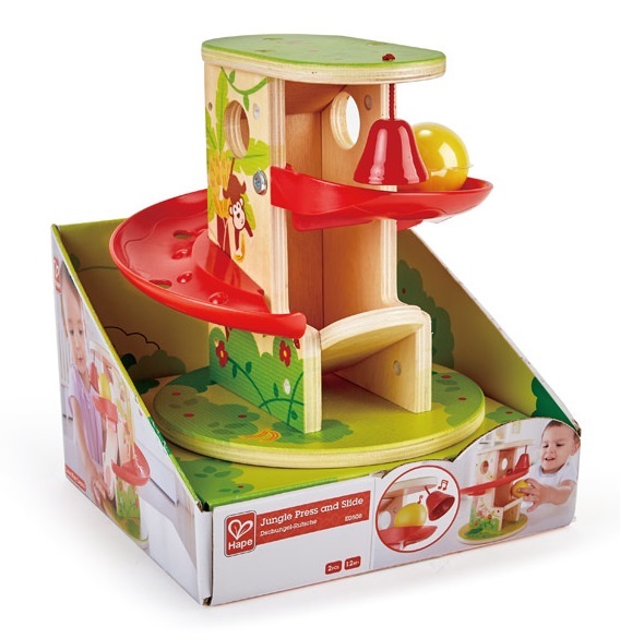 Hape: Jungle Press & Slide - Playset image