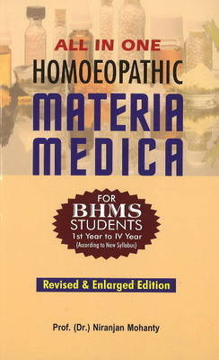 All in One Homoeopathic Materia Medica by N. Mohanty image