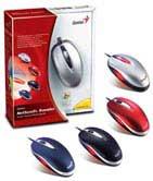 Genius NETSCROLL+TRAVELER OPTICAL MICE USB+PS/2 BLUE