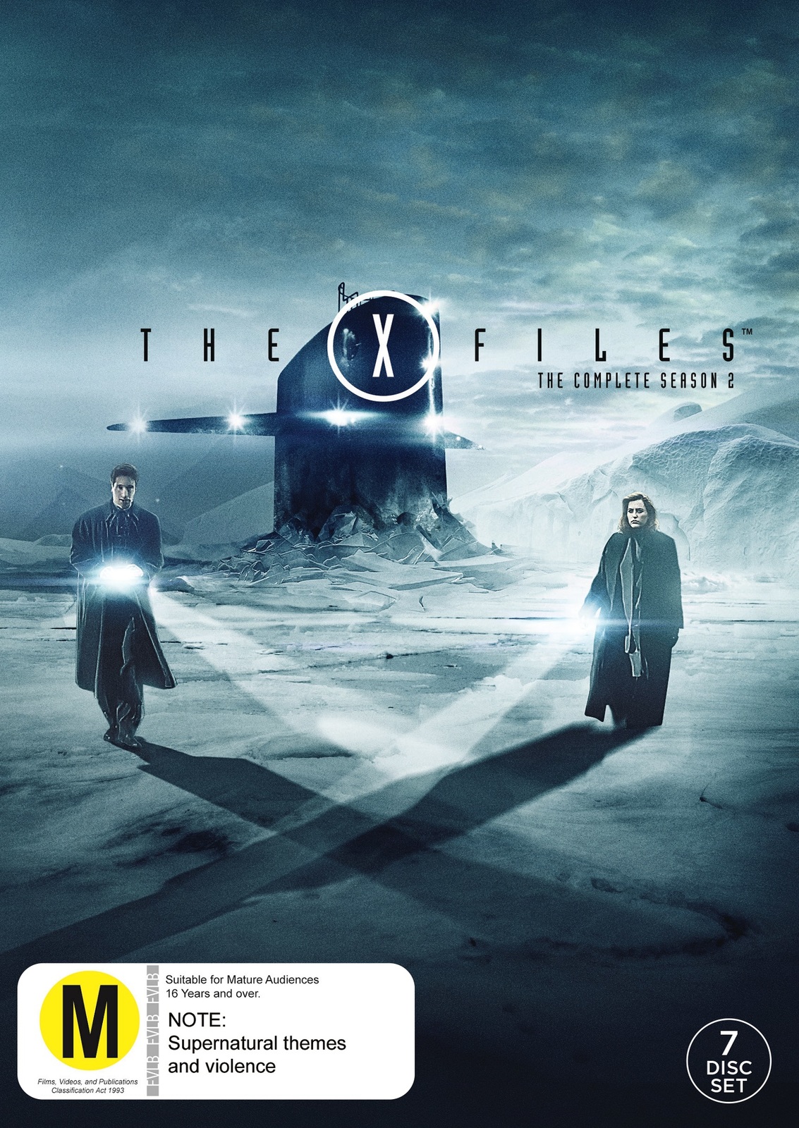 The X-Files - Season 2 (7 Disc Set) on DVD image