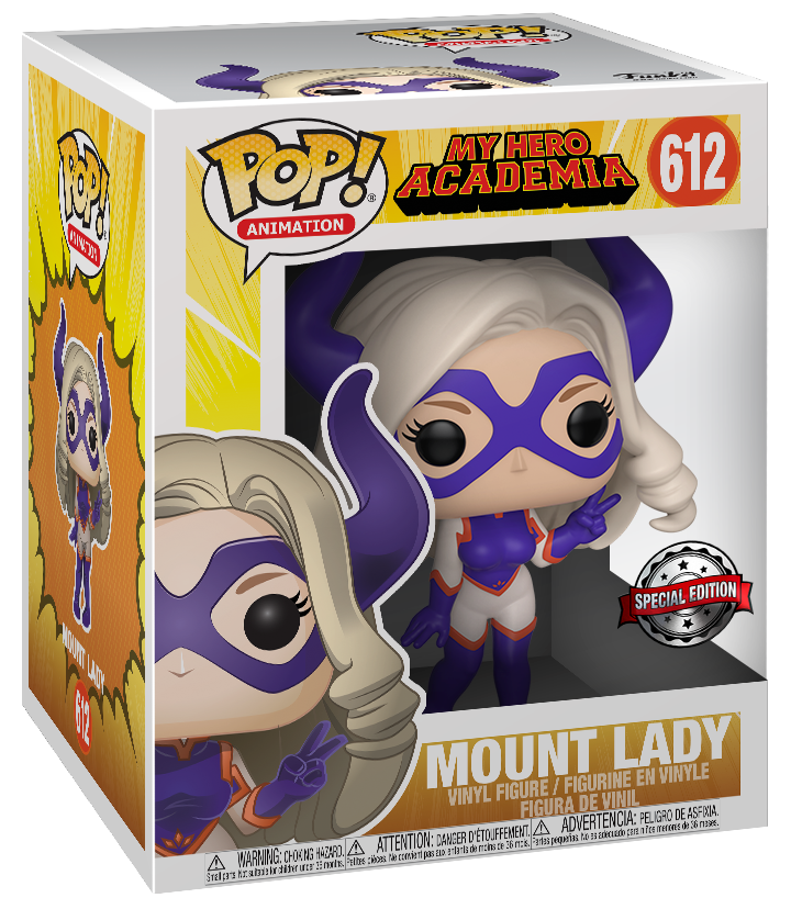 My Hero Academia: Mount Lady - 6" Pop! Vinyl Figure