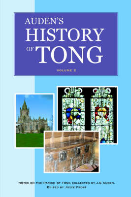 Auden's History of Tong: v. 2 by Joyce Frost image