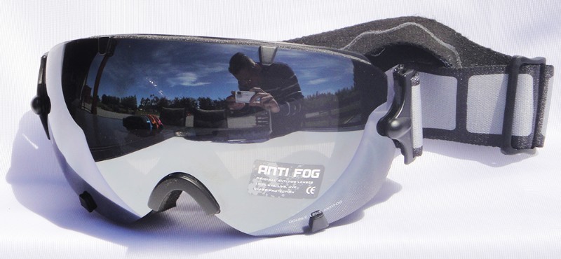 Mountain Wear Adult Mirrored Goggles: Black (G2022)