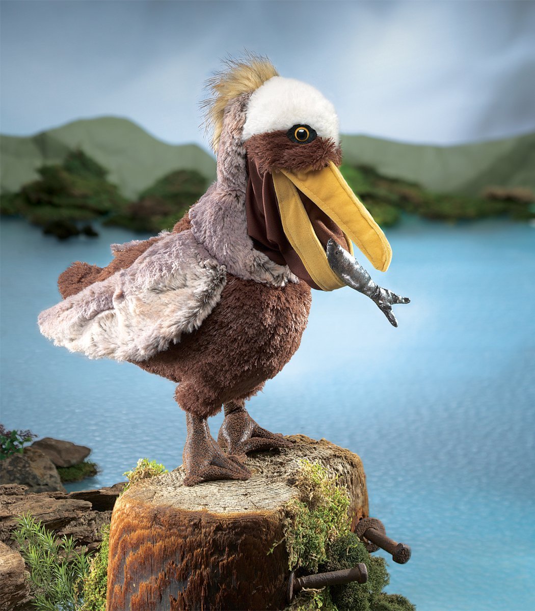 Folkmanis Hand Puppet - Pelican image