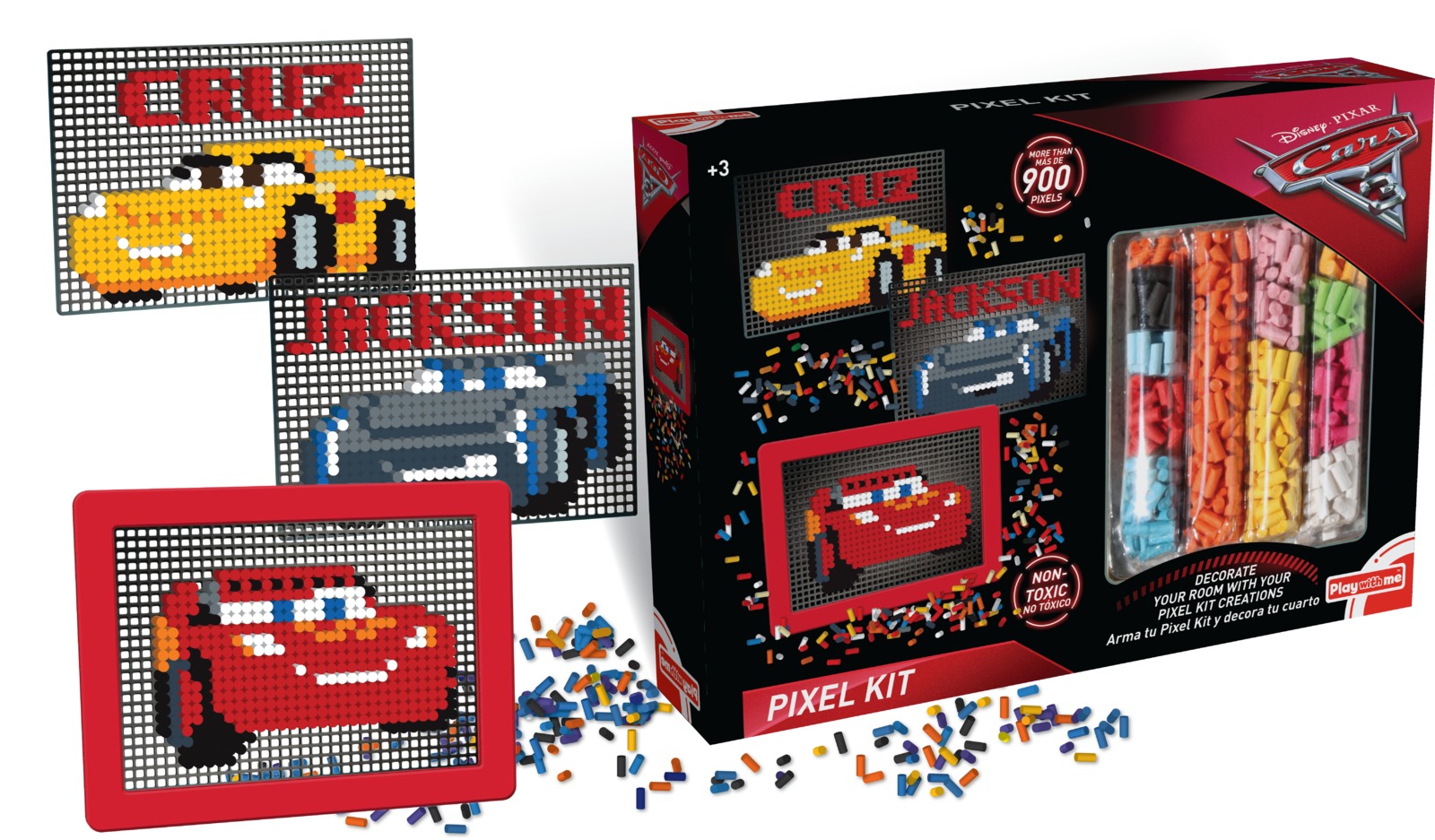 Buy Disney Cars 3 Pixel Kit at Mighty Ape NZ