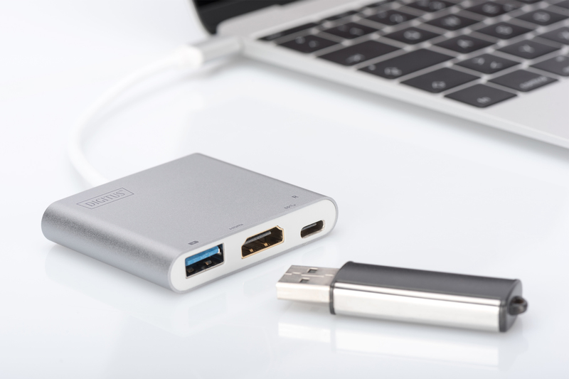 Digitus USB Type-C to HDMI Multiport Adapter with Power Delivery image