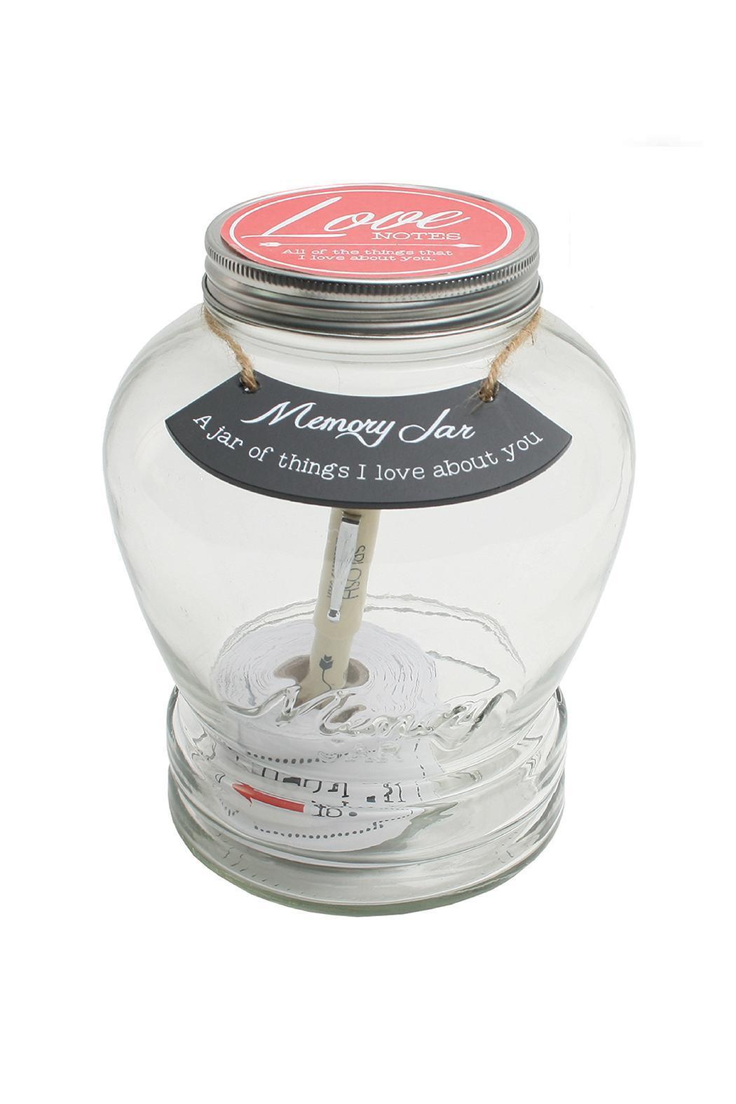 Memory Keepsake Jar - Love Notes