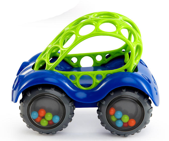 Oball: Rattle and Roll Car - Blue image