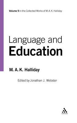 Language and Education on Hardback by M.A.K. Halliday