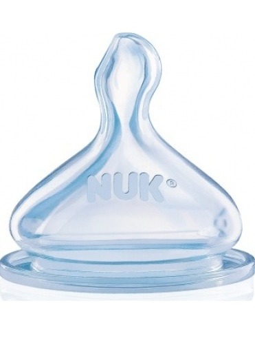 NUK: First Choice - Silicone Teats - Size 1 Small hole - 2pk image