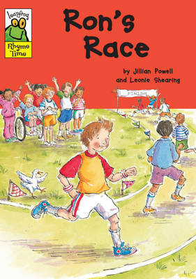 Leapfrog Rhyme Time: Ron's Race by Jillian Powell image