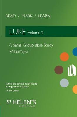 Read Mark Learn: Luke Vol. 2 by William Taylor image