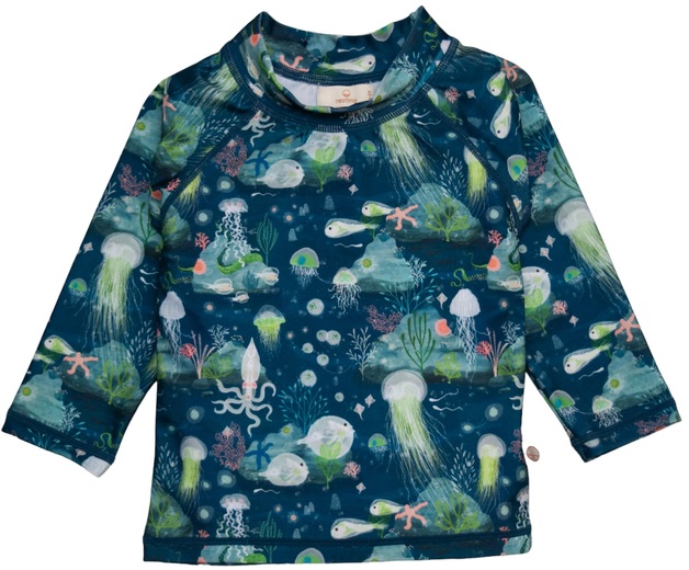 Buy Nestling Swim Rash Vest Under the Sea (612 months) at Mighty Ape NZ
