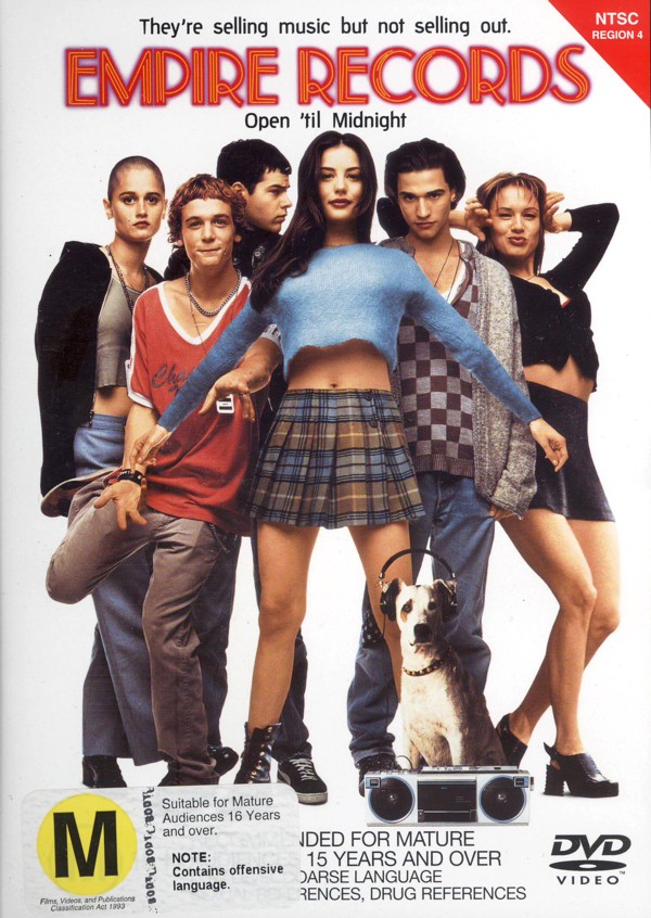 Empire Records on DVD image