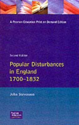 Popular Disturbances in England 1700-1832 by John Stevenson image