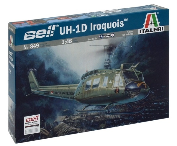 Italeri: 1:48 RNZAF UH-1D Iroquois - Model Kit image