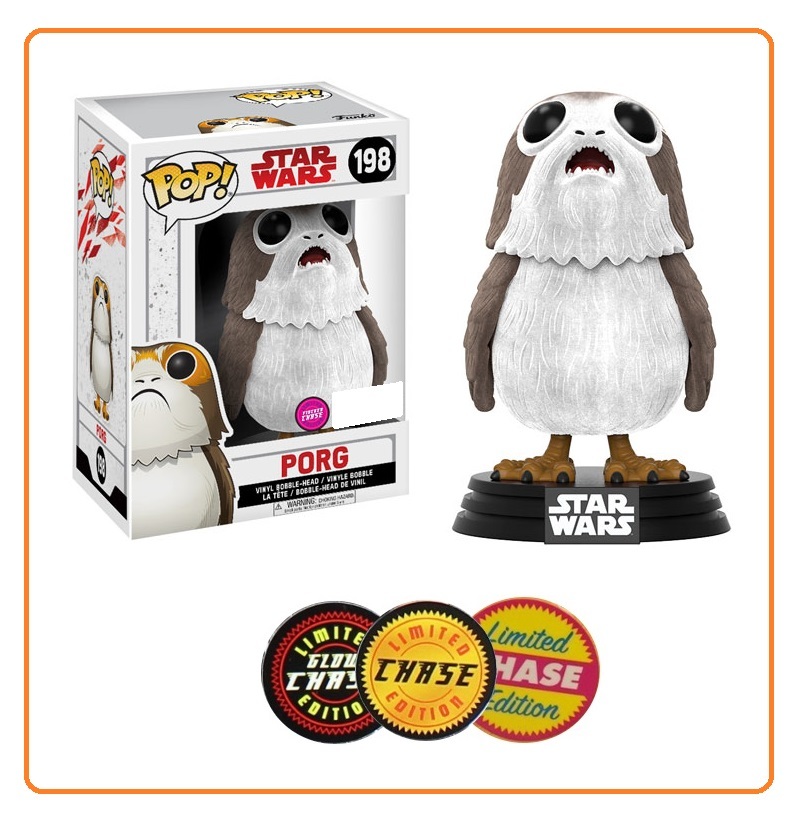 Porg (Flocked) - Pop! Vinyl Figure image