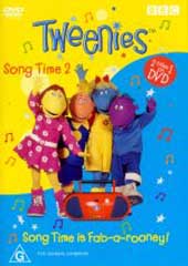 Tweenies Song Time is Fab-a-Rooney / Song Time 2 on DVD