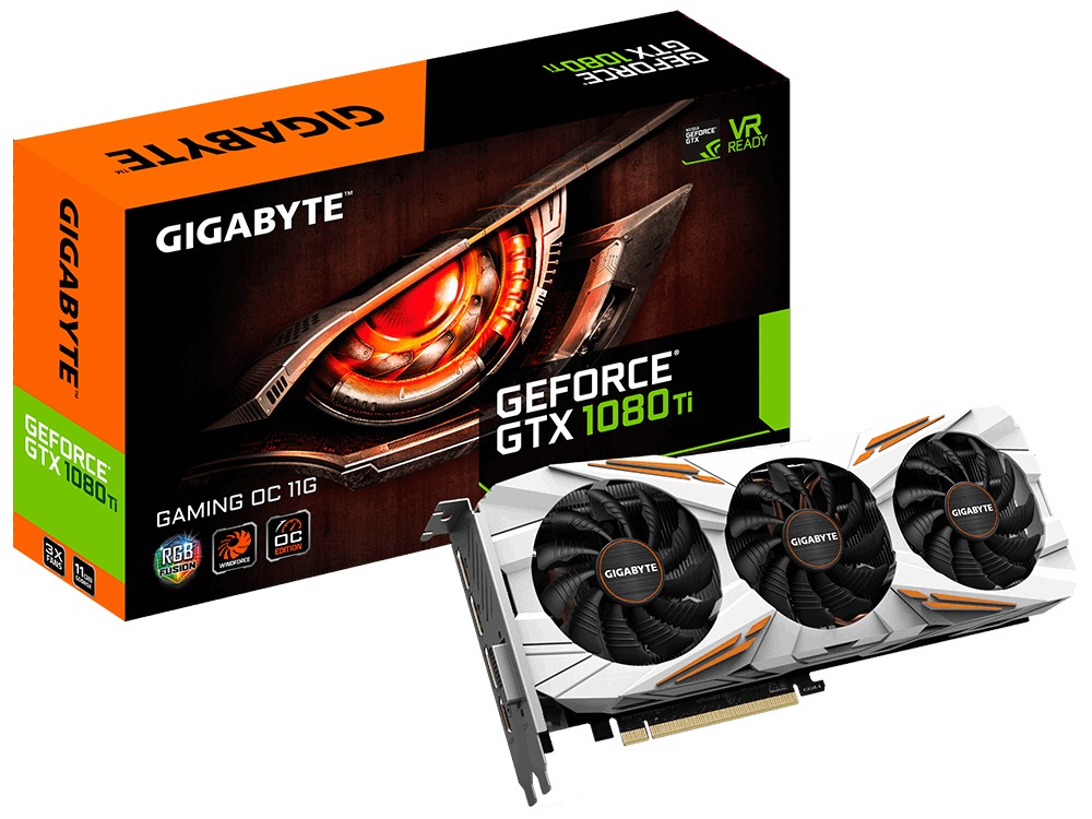 Gigabyte GeForce GTX 1080 TI Gaming 11GB Graphics Card image
