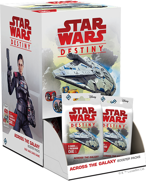 Star Wars Destiny: Across the Galaxy Booster Box image