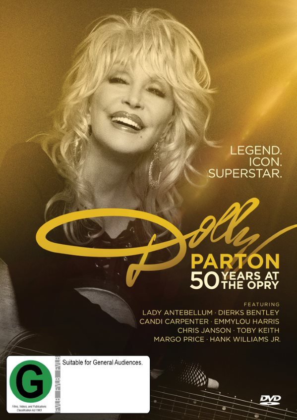 Dolly Parton: 50 Years At The Opry on DVD image